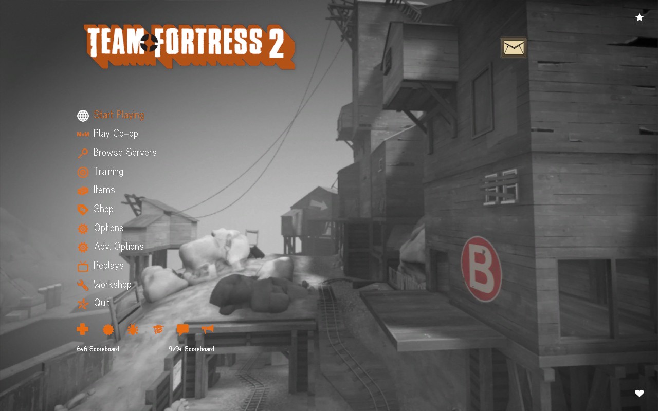 Upward B Menu