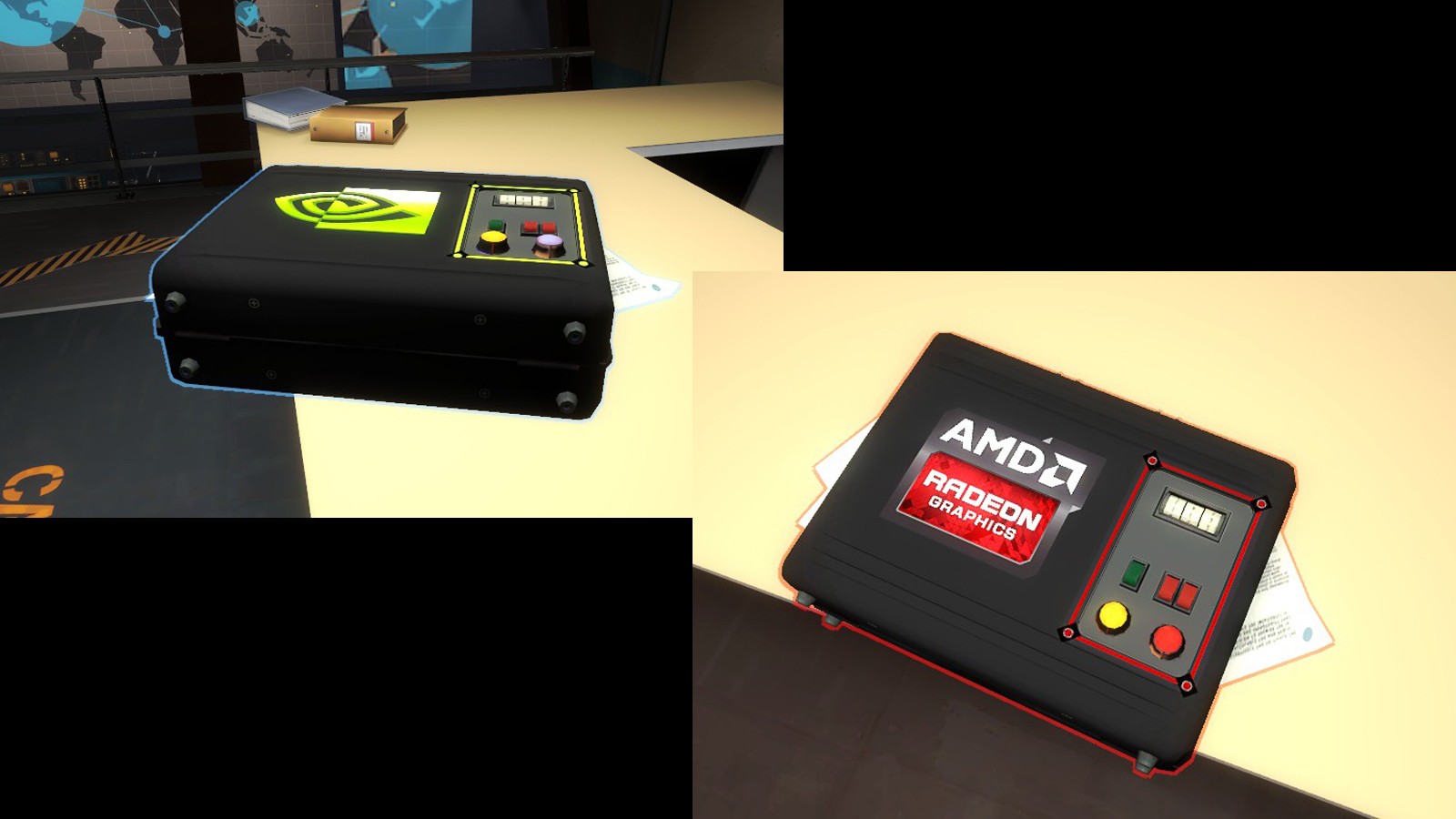Radeon and GeForce