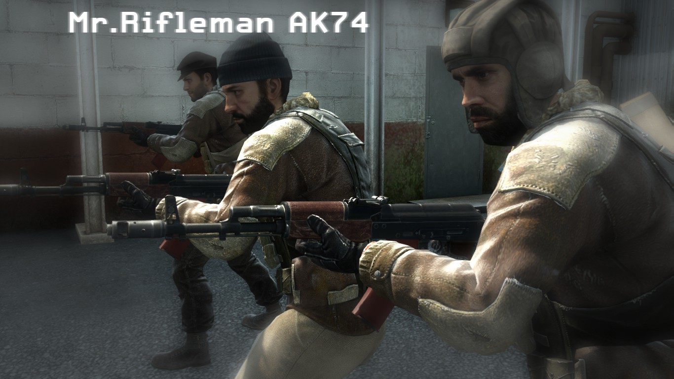 Mr.Rifleman AK74 On Kopter's Animation