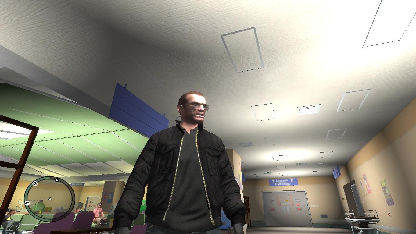 Niko Bellic GTA IV Blue Bomber Jacket