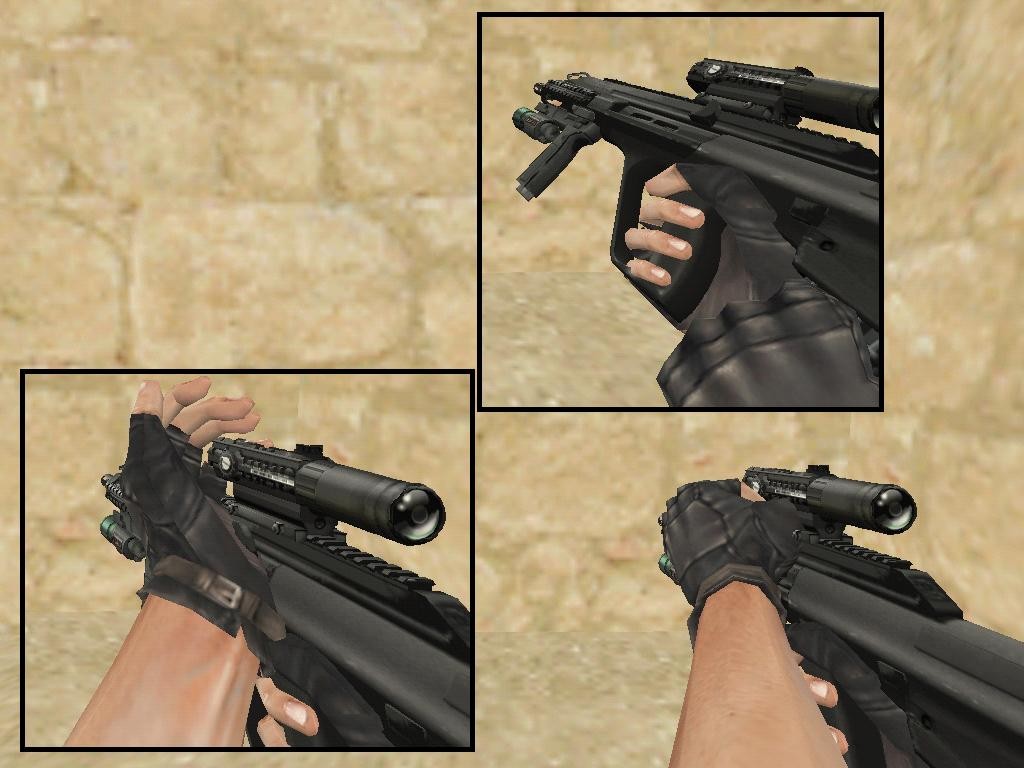 AUG A3 On Default Anims [Counter-Strike: Online] [Mods]