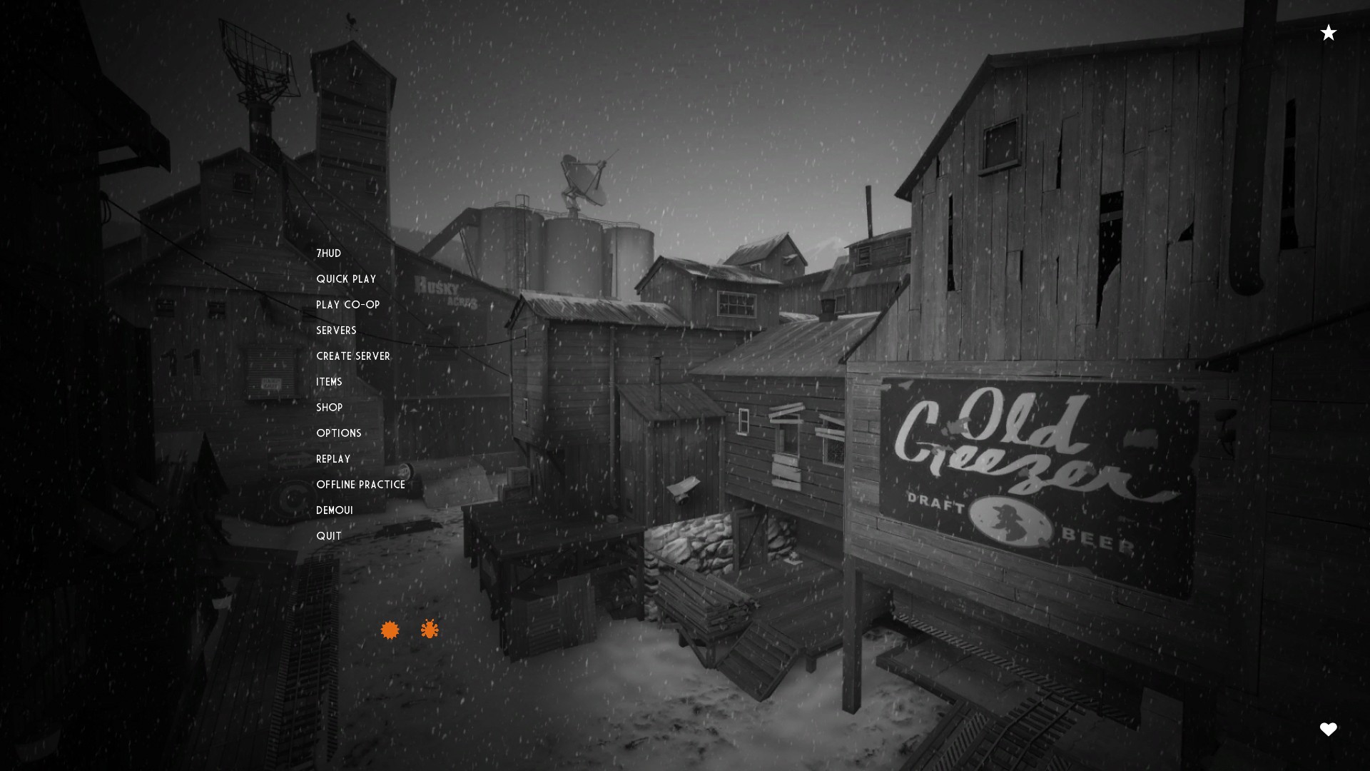 Snowy Barnblitz Menu