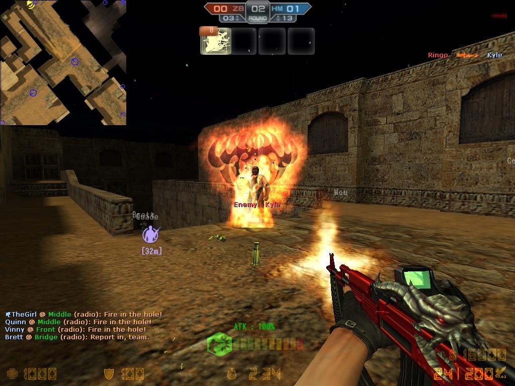 Balrog AK-47 Assault Rifle V2 Mod for Counter-Strike: Online | CS:O Mods