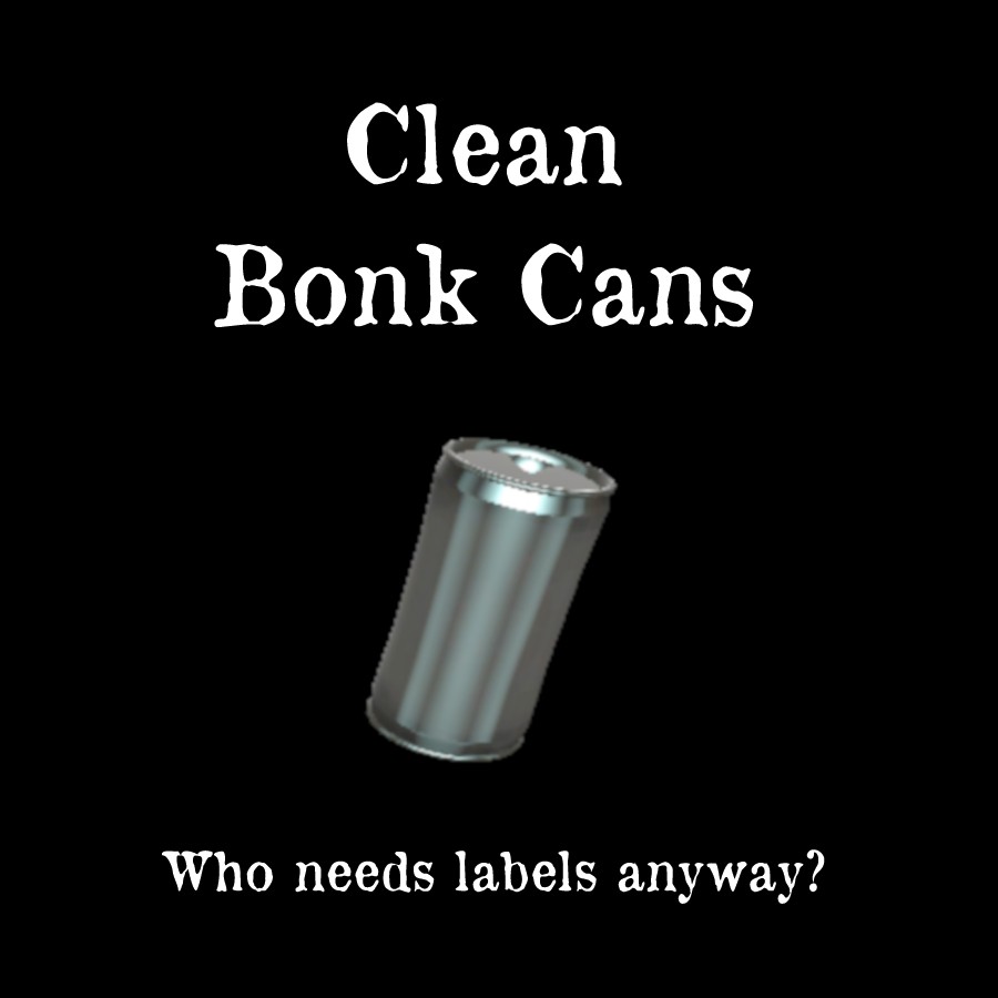 Clean Bonk Cans