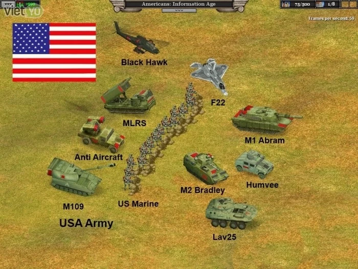 Fierce War - Rise of VietNam Army [Rise of Nations] [Mods]