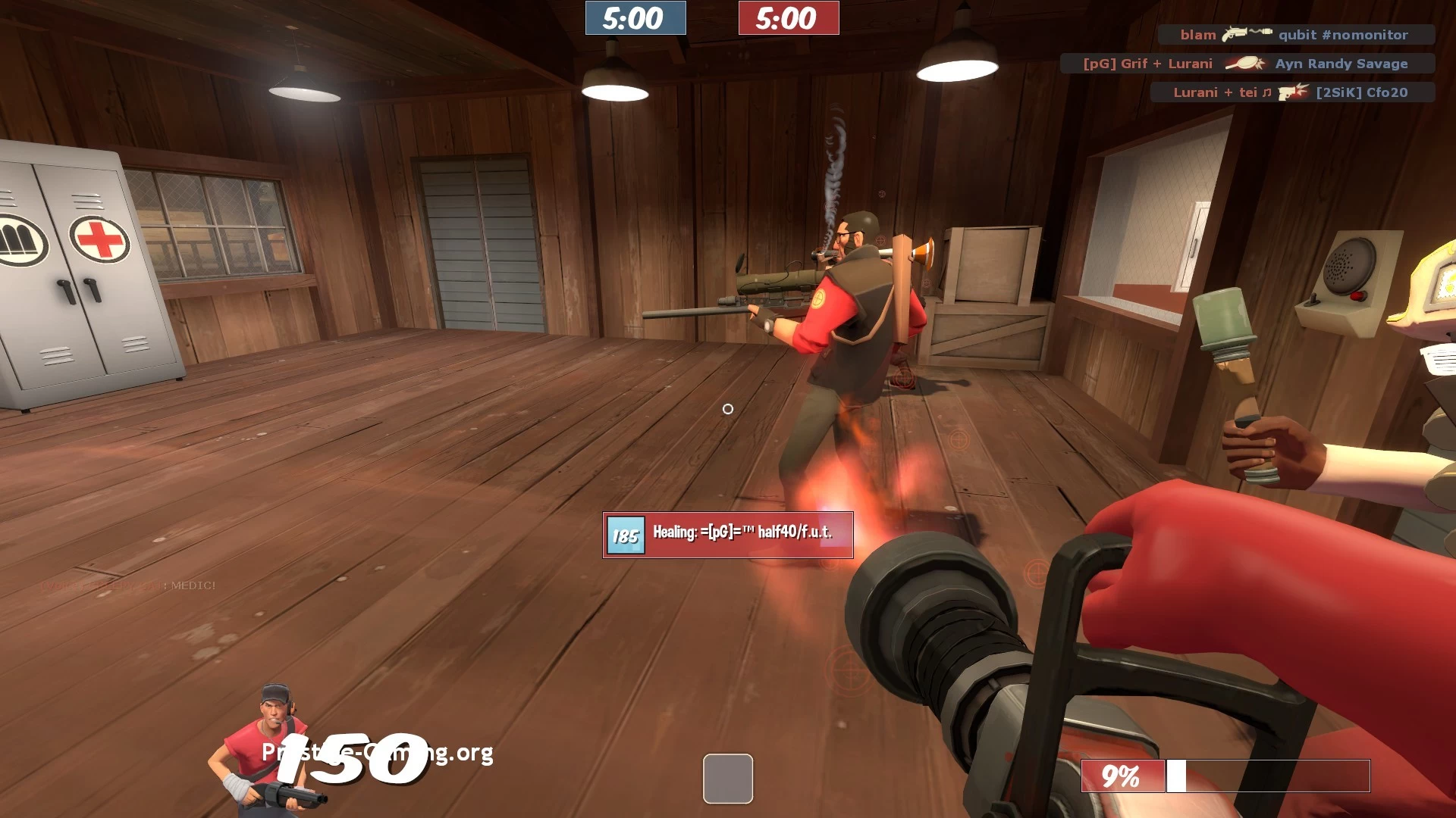 Sniper Cross-hair Medic Beam