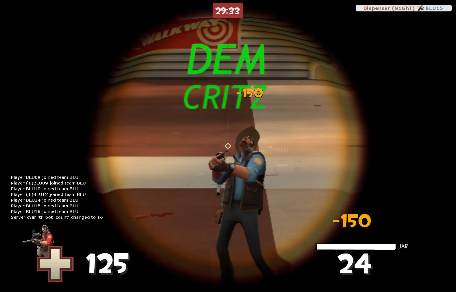 "DEM CRITZ" Critical hit