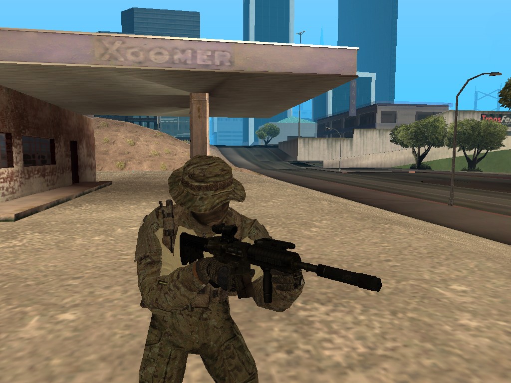 gta san andreas m4 mod