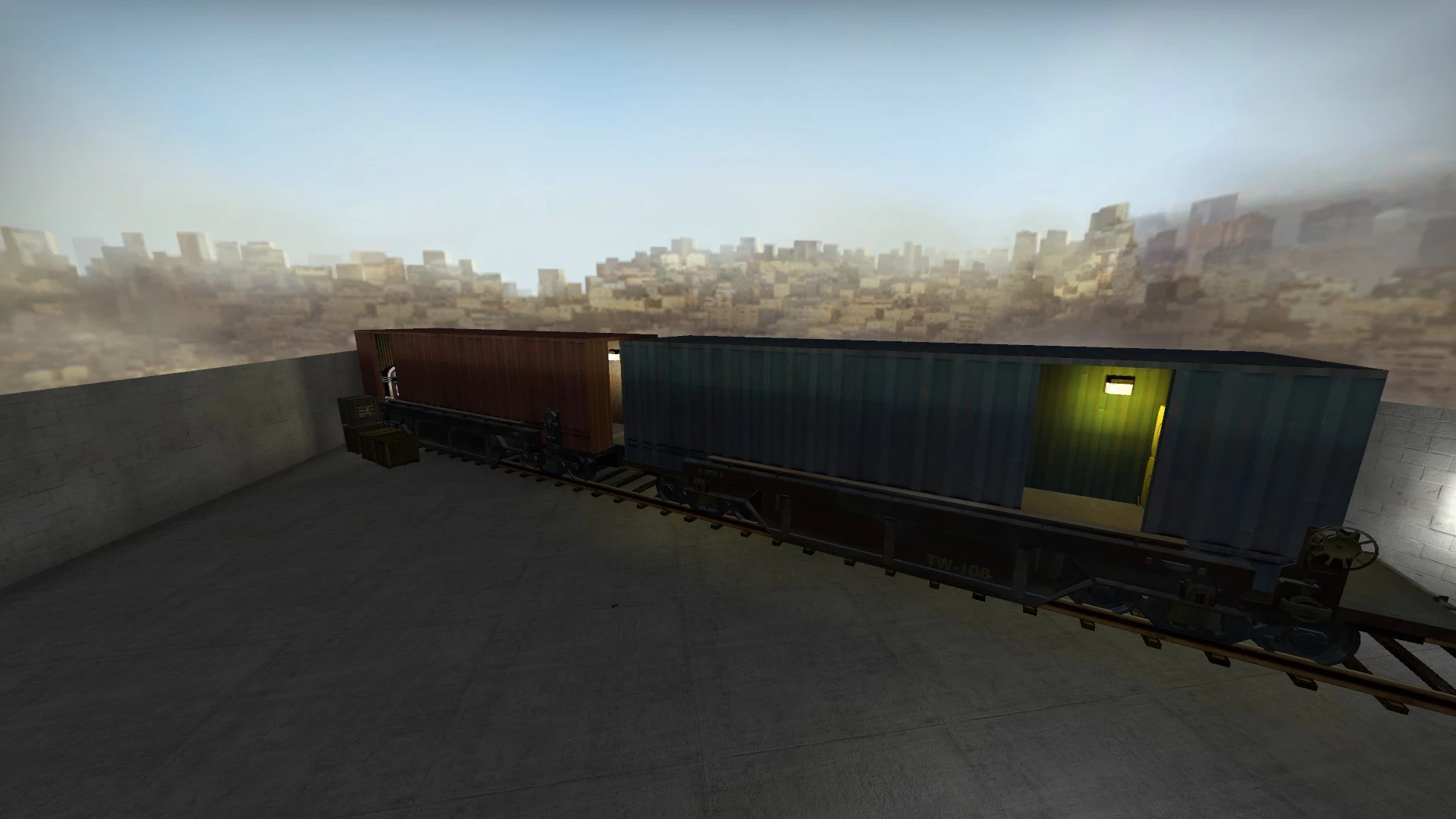 Enterable Train locomotive