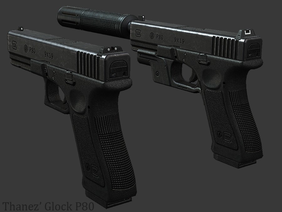 Glock P80 [Counter-Strike: Source] [Mods]
