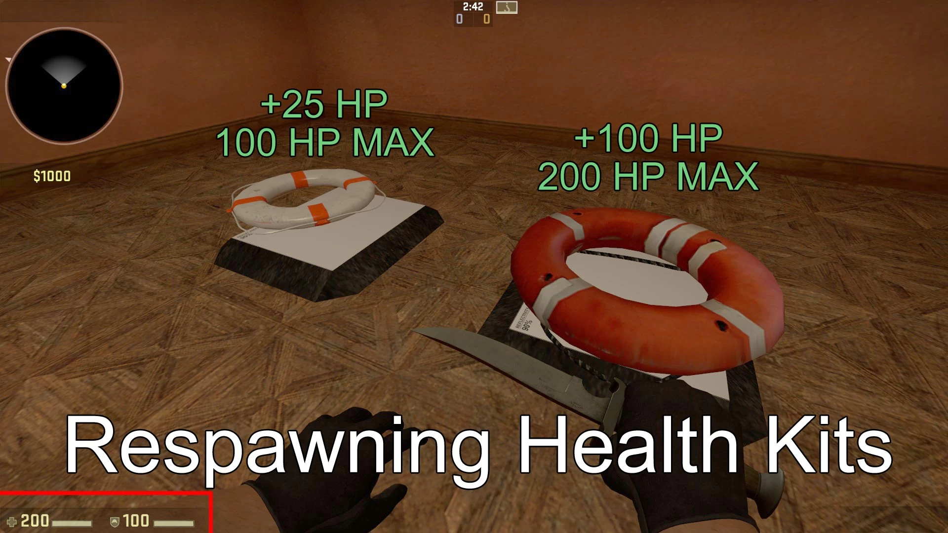 Health Kits in CS:GO