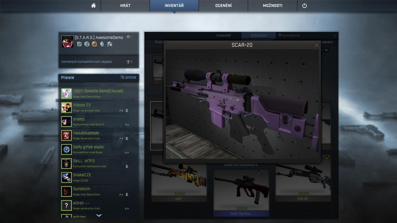 Violet SCAR