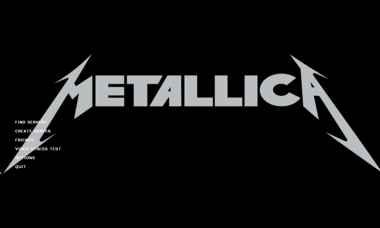 Metallica Background Menu [Counter-Strike: Source] [Mods]