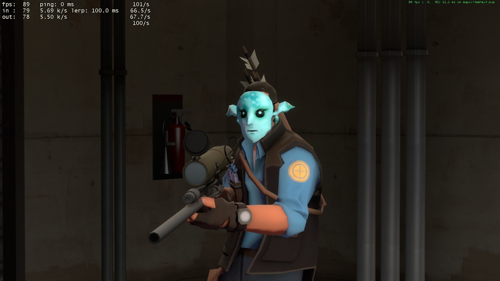 Zora's Mask (Sniper)