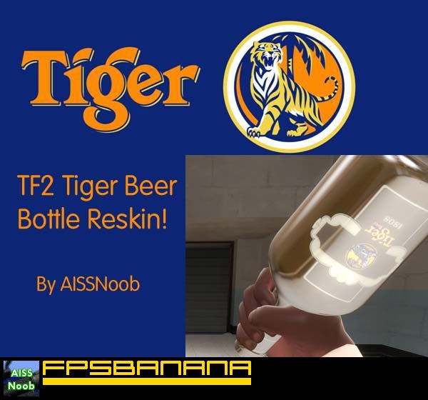Tiger Beer TF2 Bottle