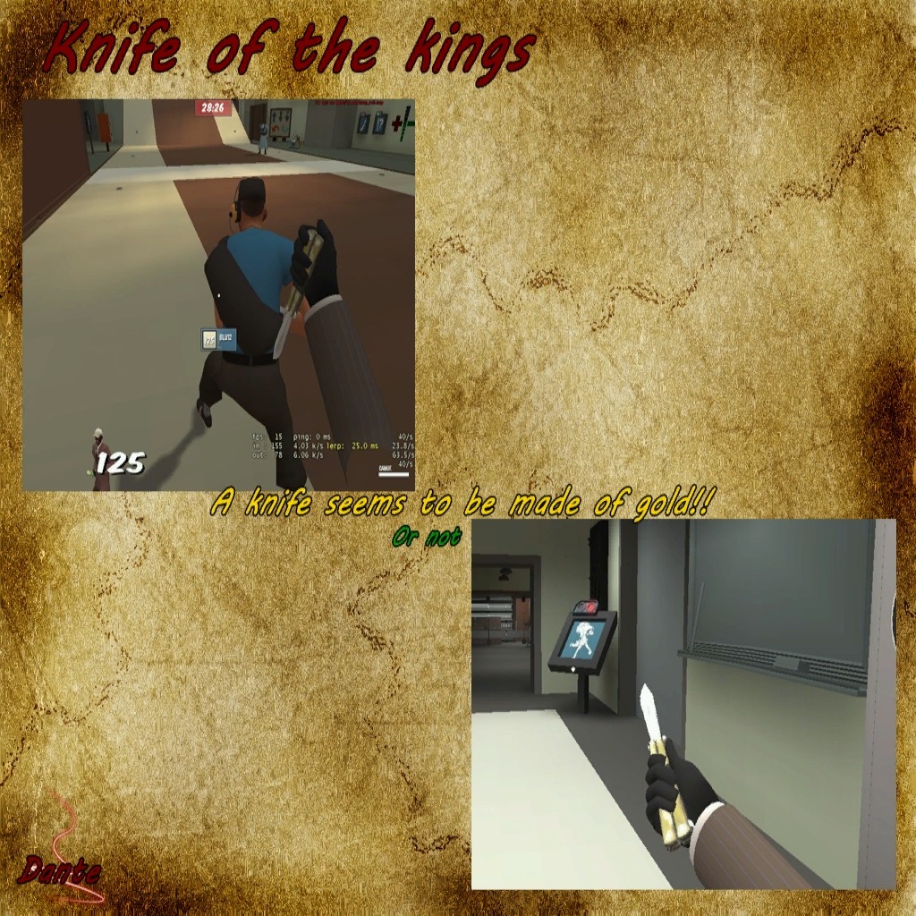 The knife of the kings
