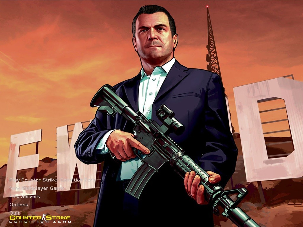 Counter Strike CZ Background 1.1 for GTA Vice City