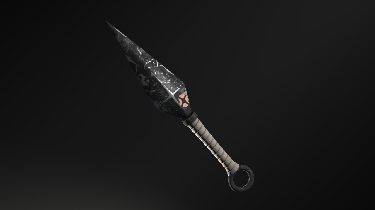 Well-used Kunai