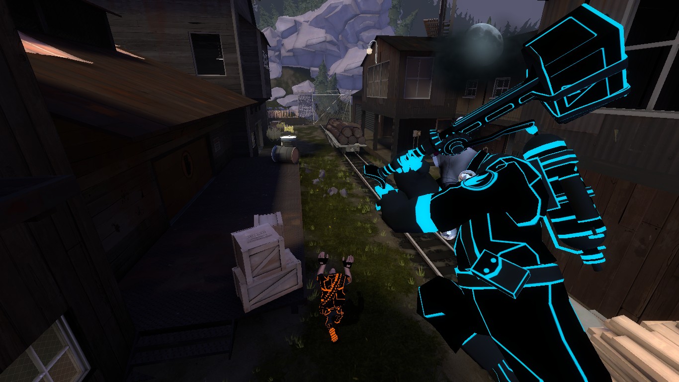 Tron Fortress Powerjack Mkii Team Fortress 2 Mods