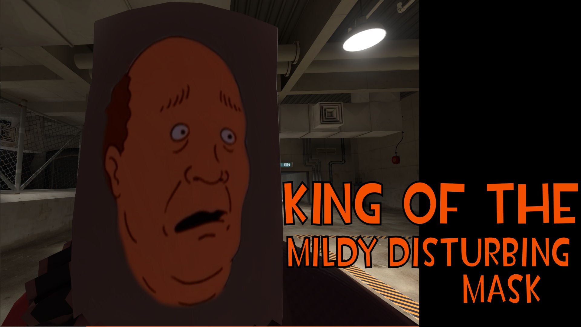 King of mildy disturbing masks