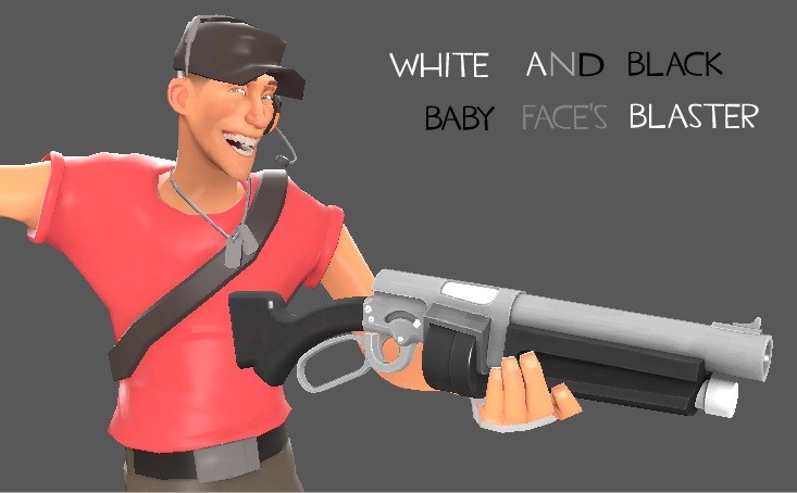 White and Black Baby Face's Blaster