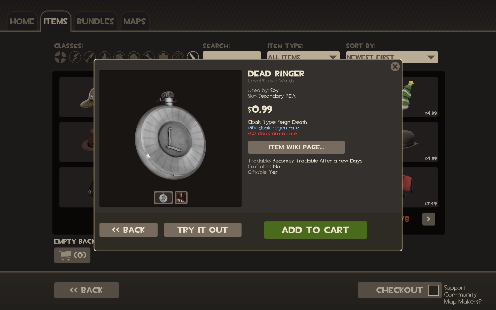 Le Fantôme Backpack Icon