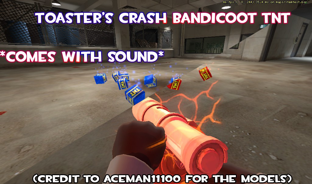 Crash Bandicoot TNT Stickies