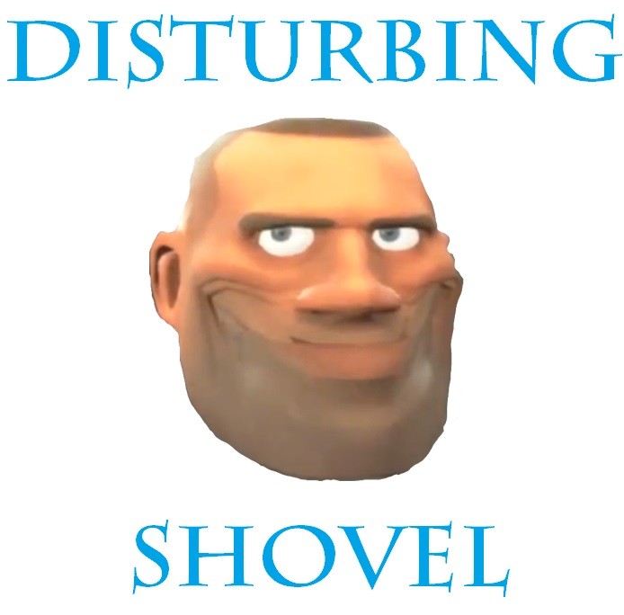 Soldier's Fairly Disturbing Shovel