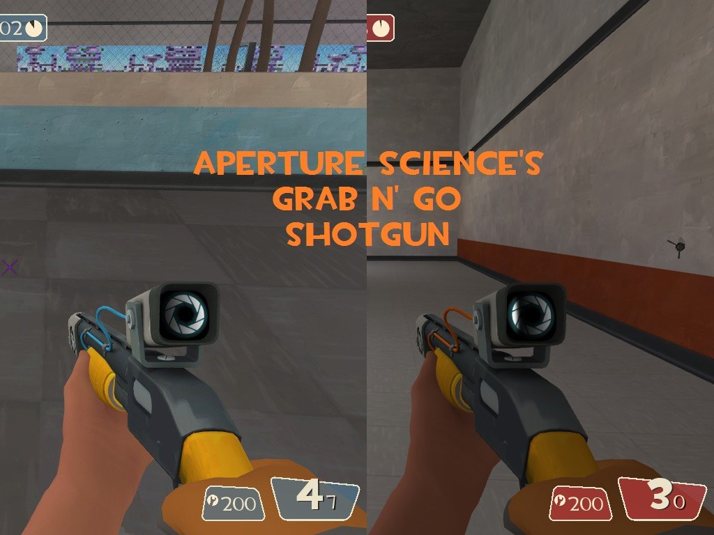 Aperture Science's Grab n' Go Shotgun