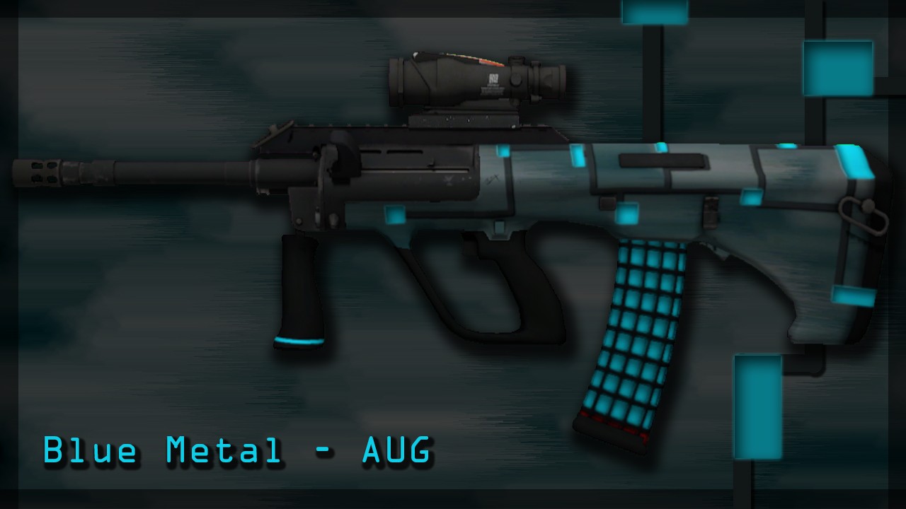 Blue Metal - AUG