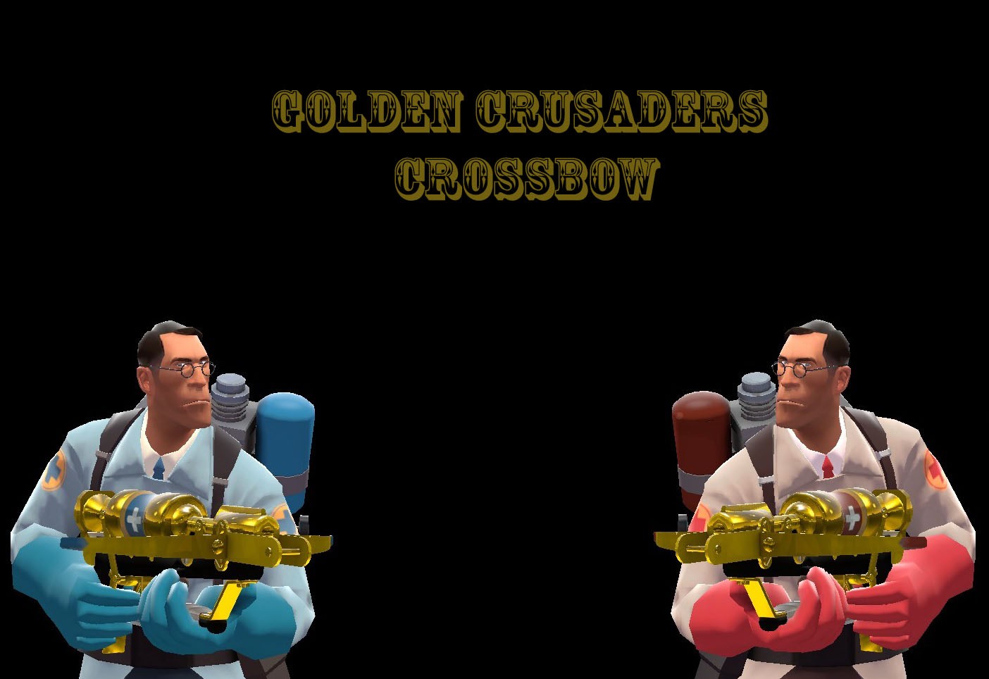 Golden crusaders crossbow updated.