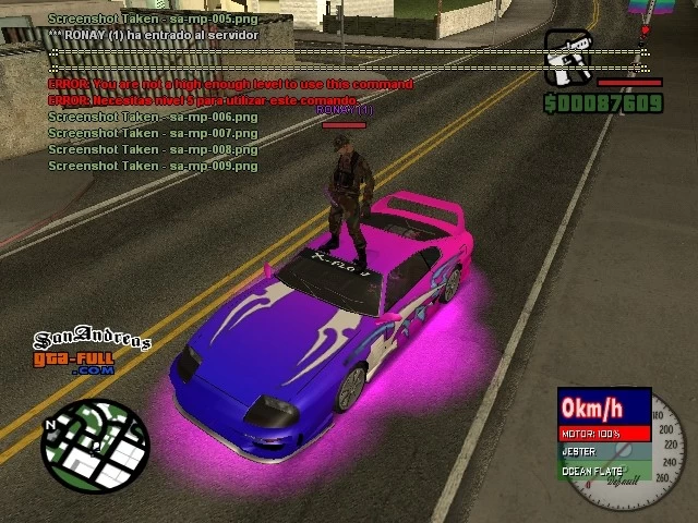 SA-MP San Andreas Multiplayer mod for Grand Theft Auto (GTA SA)