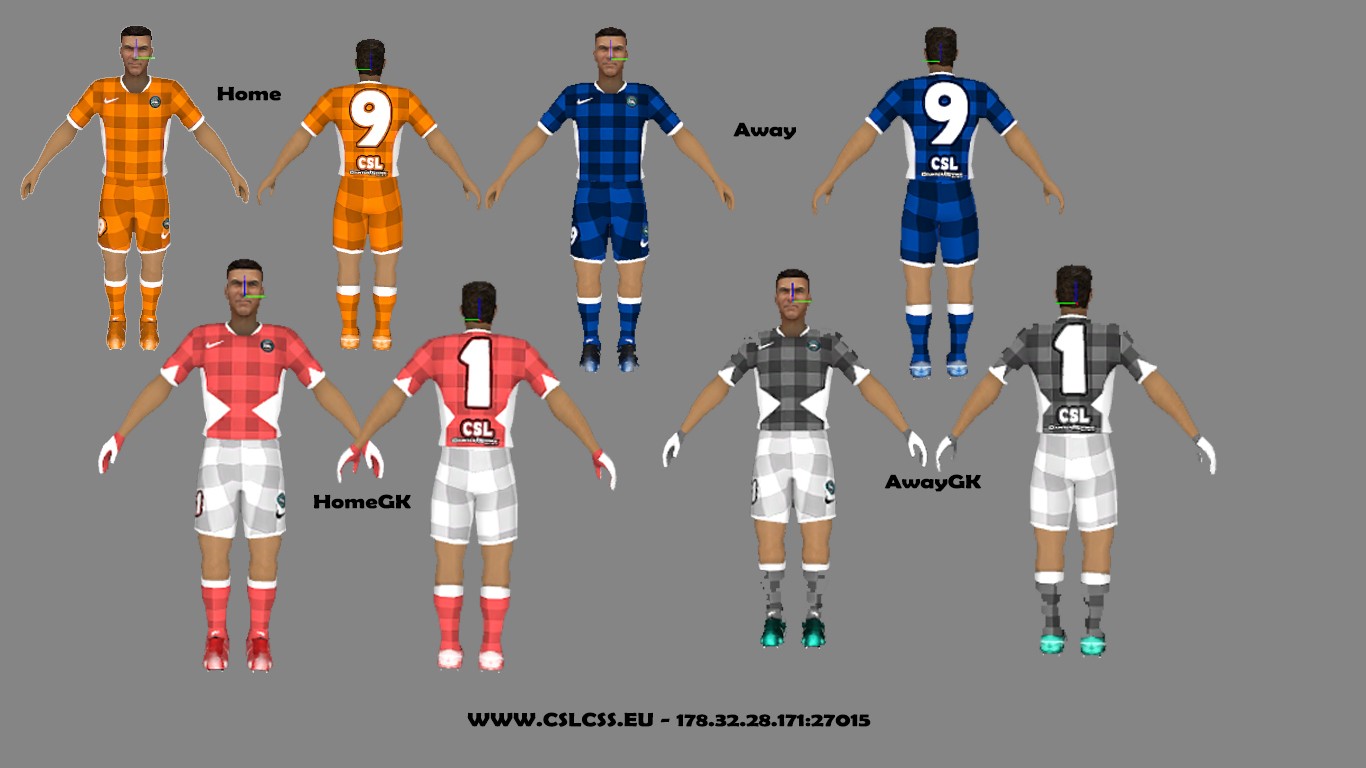 CSL Soccer Skins CSS [CounterStrike Source] [Mods]