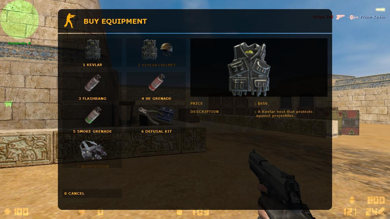 New BuyMenu [Counter-Strike 1.6] [Mods]