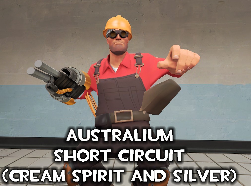 Australium Cream Spirit Short Circuit