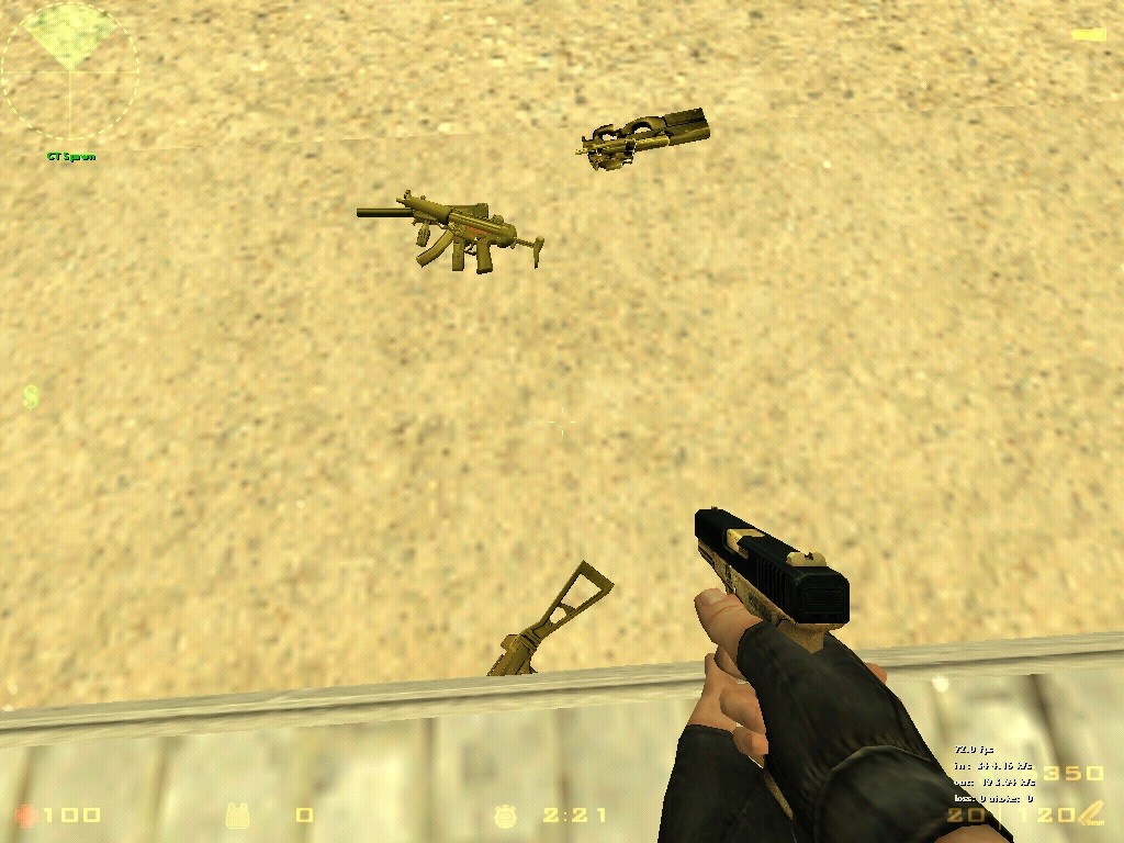 Sudden Attack] Gold Weapon Pack [Counter-Strike 1.6] [Mods]