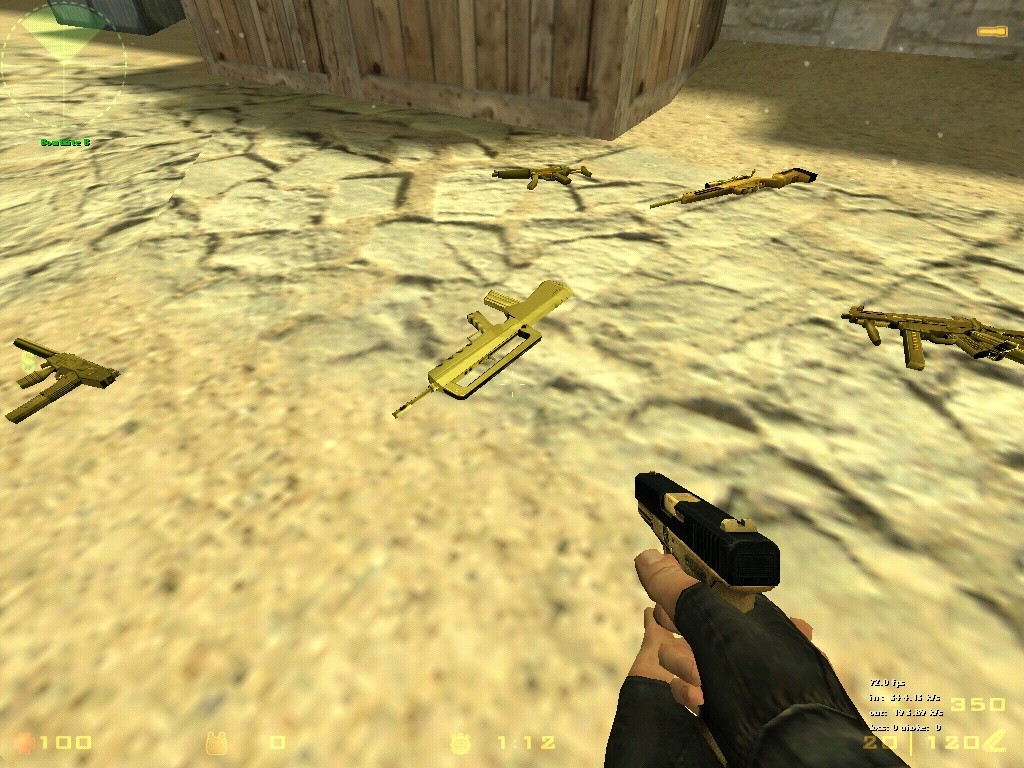 Sudden Attack] Gold Weapon Pack [Counter-Strike 1.6] [Mods]