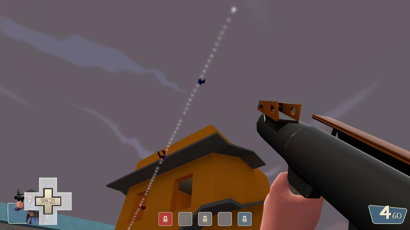 Batty robo rocket trail