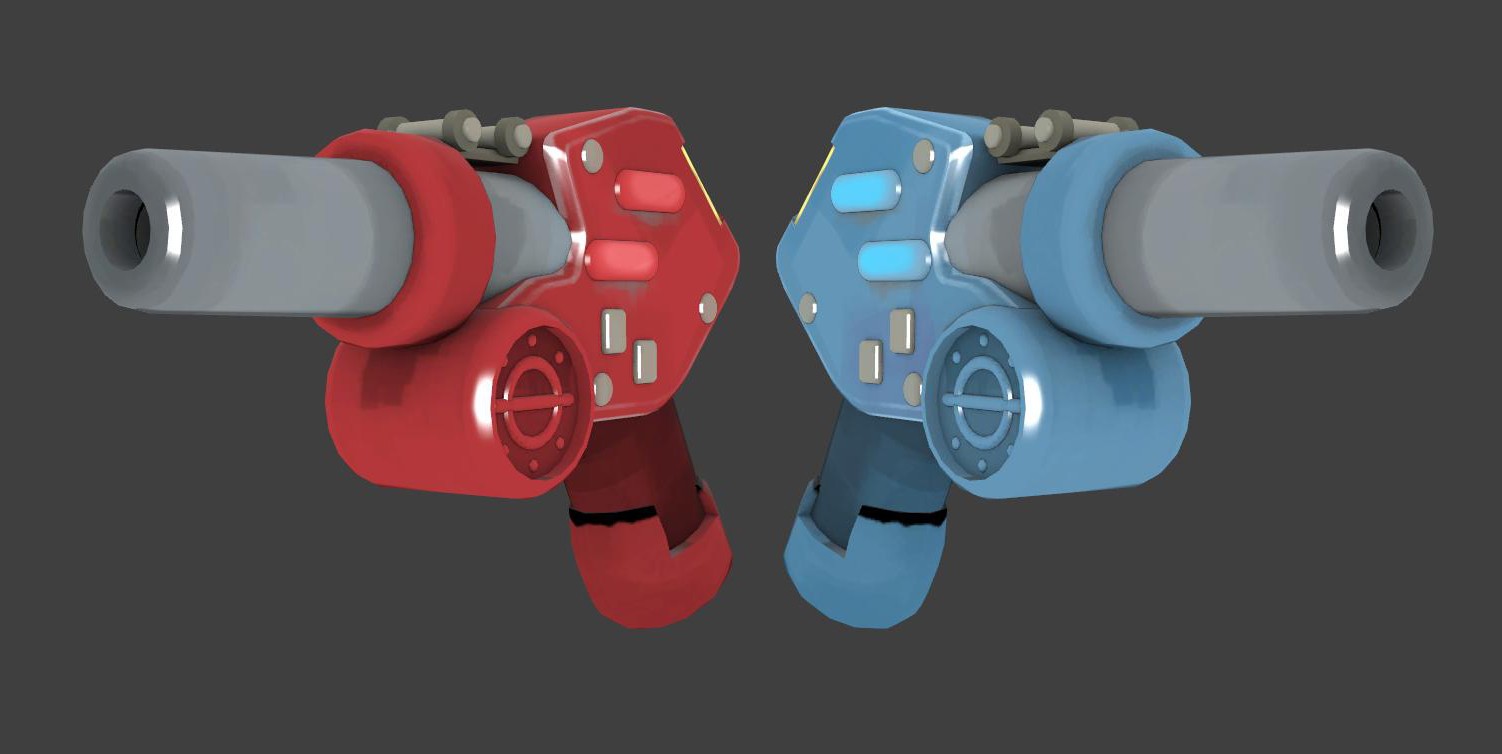 Jet Force Gemini Standard Pistol w/ SOURCE FILES