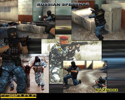 Russian Spetsnaz (New Terror model!) Mod for Counter-Strike: Source ...