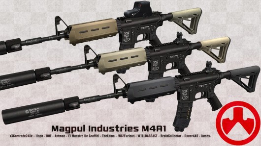 Magpul Industries M4A1.