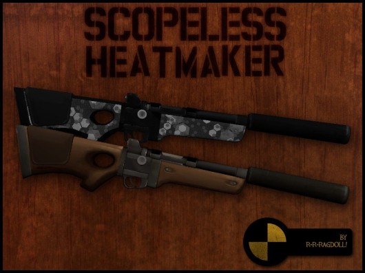 Scopeless Hitman's Heatmaker Mod for Team Fortress 2 | TF2 Mods