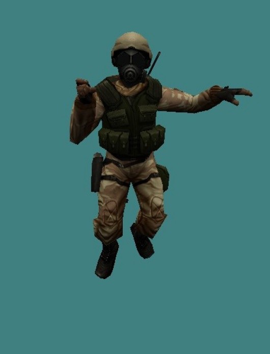 SAS Desert Skin [Counter-Strike: Condition Zero] [Mods]