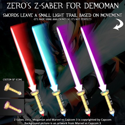 Zero's Z-Saber [Team Fortress 2] [Mods]