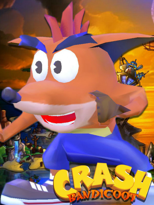 Crash Bandicoot Smash bros style render (Update) by