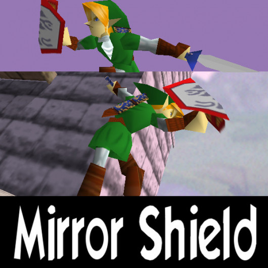 Mirror Shield for Link [Super Smash Bros. (64)] [Mods]