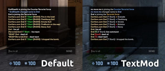 Cs go chat scrolling up