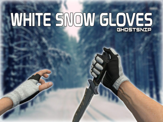 White Snow Gloves