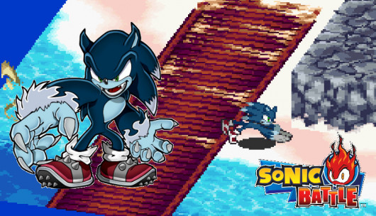 Werehog Sonic Sonic Battle By Cerberean On Deviantart