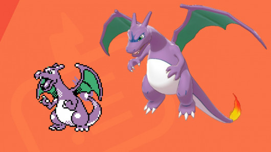 Gen2 Shiny Charizard Pokemon Sword Shield Mods